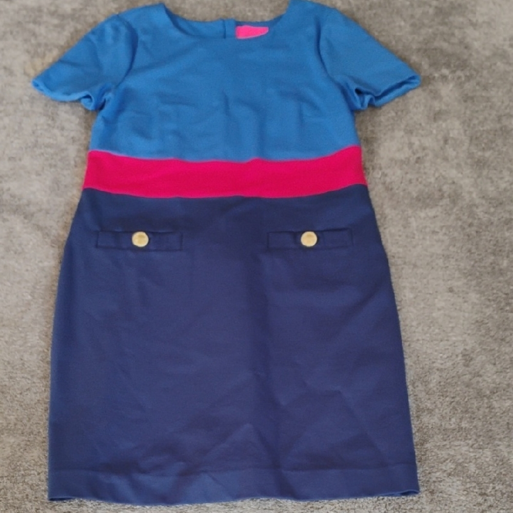 Lilly Pulitzer Emmerson Color Block Sailor Dress